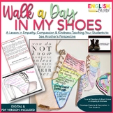 Empathy & Compassion Activities-Walk a Day in My Shoes {PDF & DIGITAL}