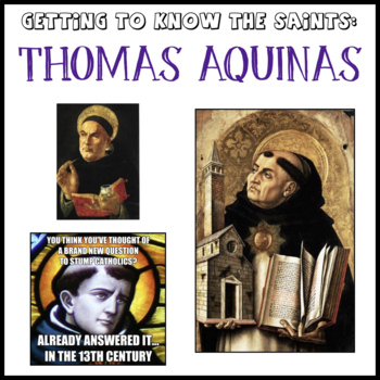 Preview of Getting to Know the Saints: Thomas Aquinas