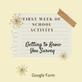 Getting to Know you Survey (Google Form)