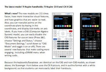 Preview of Getting to Know your TI-NSpire CX II or CX II CAS. Over 200 copies sold!