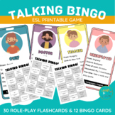 Getting to know you Activities Bingo with Role-Play Flashc