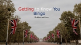 Getting to know you Bingo (or Icebreaker Bingo) - UK Edition