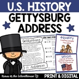 Gettysburg Address Activities and Worksheets | U.S. History