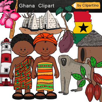 Preview of Ghana Clip Art