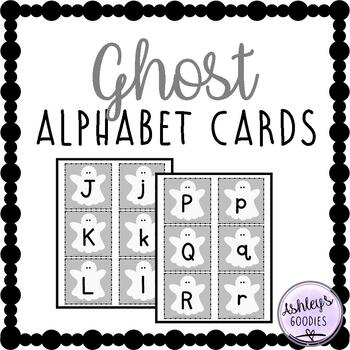 Preview of Ghost Alphabet Cards