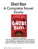 Ghost Boys - A Complete No Prep Novel Study (Whole Group o