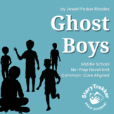 Ghost Boys No-Prep Novel Study BUNDLE Middle School Reading Unit