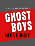 Ghost Boys Unit BUNDLE - Quizzes, Writing, Project, Vocabulary, Discussion +More