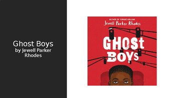 Preview of Ghost Boys- Reading Comprehension Questions