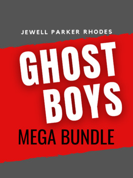 Preview of Ghost Boys Unit BUNDLE - Quizzes, Writing, Project, Vocabulary, Discussion +More