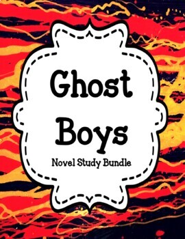 Preview of Ghost Boys by Jewell Parker Rhodes - Novel Study Unit Bundle Paper and Paperless