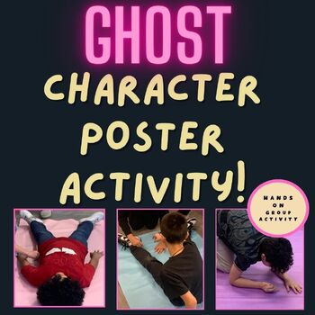 Preview of Ghost Character Poster, Characterization, Hands-On Activity, GOOGLE SLIDES