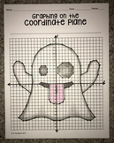 Ghost Emoji Graph- Halloween Math Mystery Graphing Activity