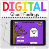 Ghost Emotions Halloween Digital Activity | Distance Learning