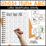 Ghost Letter Hunt for Halloween Literacy Activities - Ghos
