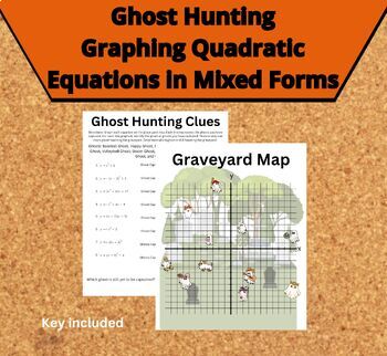 Preview of Ghost Hunting - Graphing Quadratics in Mixed Forms