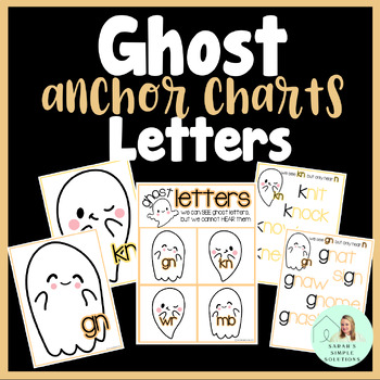 Preview of Ghost Letters Anchor Charts {DIGITAL and PDF Files}