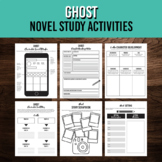 Ghost Novel Study Activities | Jason Reynolds | Print and 