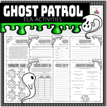 Preview of Ghost Patrol - ELA Activities