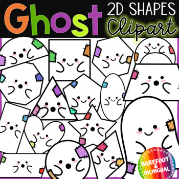 Preview of Ghost Shapes Clipart | Halloween Clipart