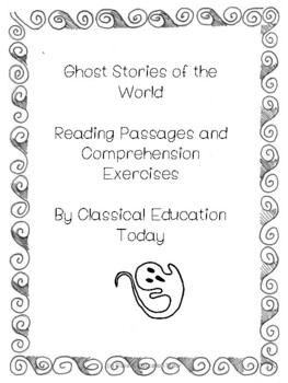 Preview of 3rd-5th Grade Ghost Stories of the World Reading Comprehension Passages