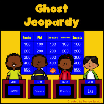 Preview of Ghost by Jason Reynolds Jeopardy