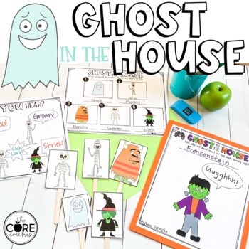 Preview of Ghost in the House Read Aloud - Halloween Activities - Reading Comprehension