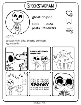 Preview of Ghost of John "Spookstagram" Page