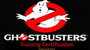 Preview of Ghostbusters Training Certification Slideshow Presentation