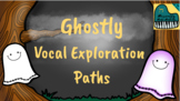 Ghostly Animated Vocal Exploration Paths