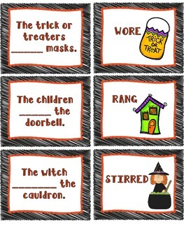 Ghosts, Ghouls, and Grammar! OH MY! 3 Games to Teach Parts of Speech