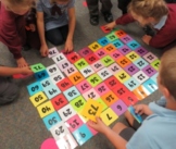 Giant 100 Grid Floor Puzzle Maths Numeracy