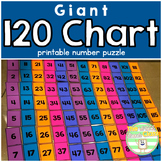 Giant 120 Chart Puzzle