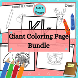Giant Bundle of Coloring Pages