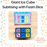 Giant Ice Cube - Subitising with Foam Dice