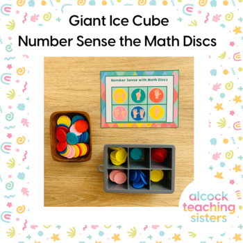 Preview of Giant Ice Cube Tray – Number Sense with Math Discs