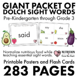 Giant Packet of Sight Words (PK-3)