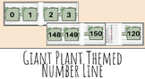 Giant Plant Theme Number Line