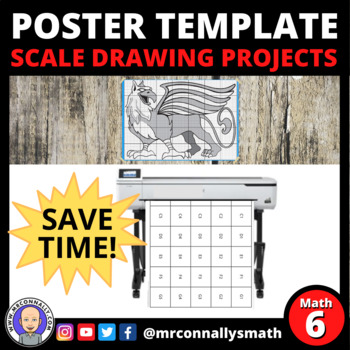 Preview of Giant Printable Poster Template - 48" x 36"