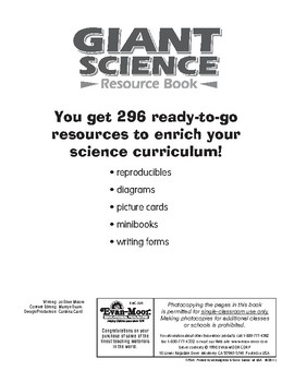 Giant Science Resource Book Grades 1-6 by Evan-Moor 
