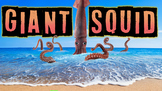 Giant Squid Quiz and Coloring Page!