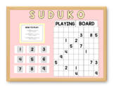 Giant Suduko- Interactive Bulletin Board Game