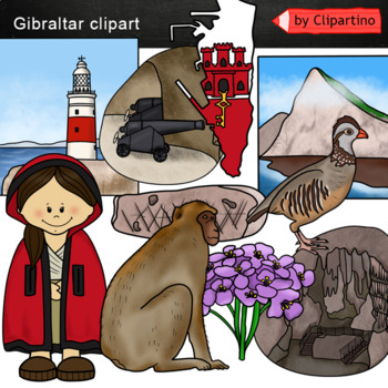 Preview of Gibraltar Clip Art