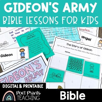 Preview of Gideon's Army Bible Lessons