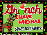 NWF - RTI Nonsense Word Fluency | Christmas CVC Activity (