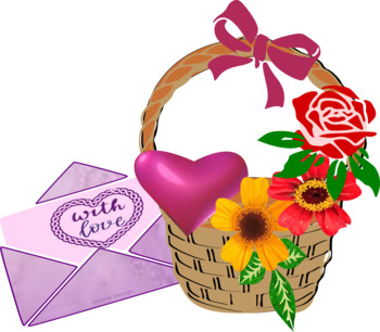 gift basket clip art