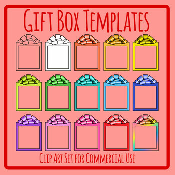 cute gift box clipart