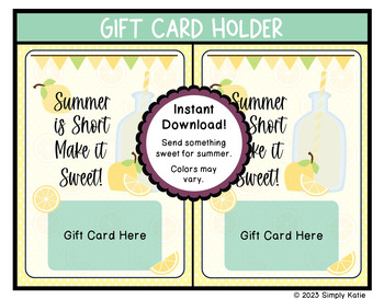 CARD HOLDER SUMMER