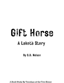 Preview of Gift Horse A Lakota Story