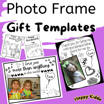 Preview of Gift Photo Frames for Mother's, Father's, Grandparents Day And Valentine's Day